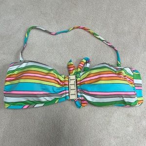 Trunk Turk size 12 bandeau swim top
